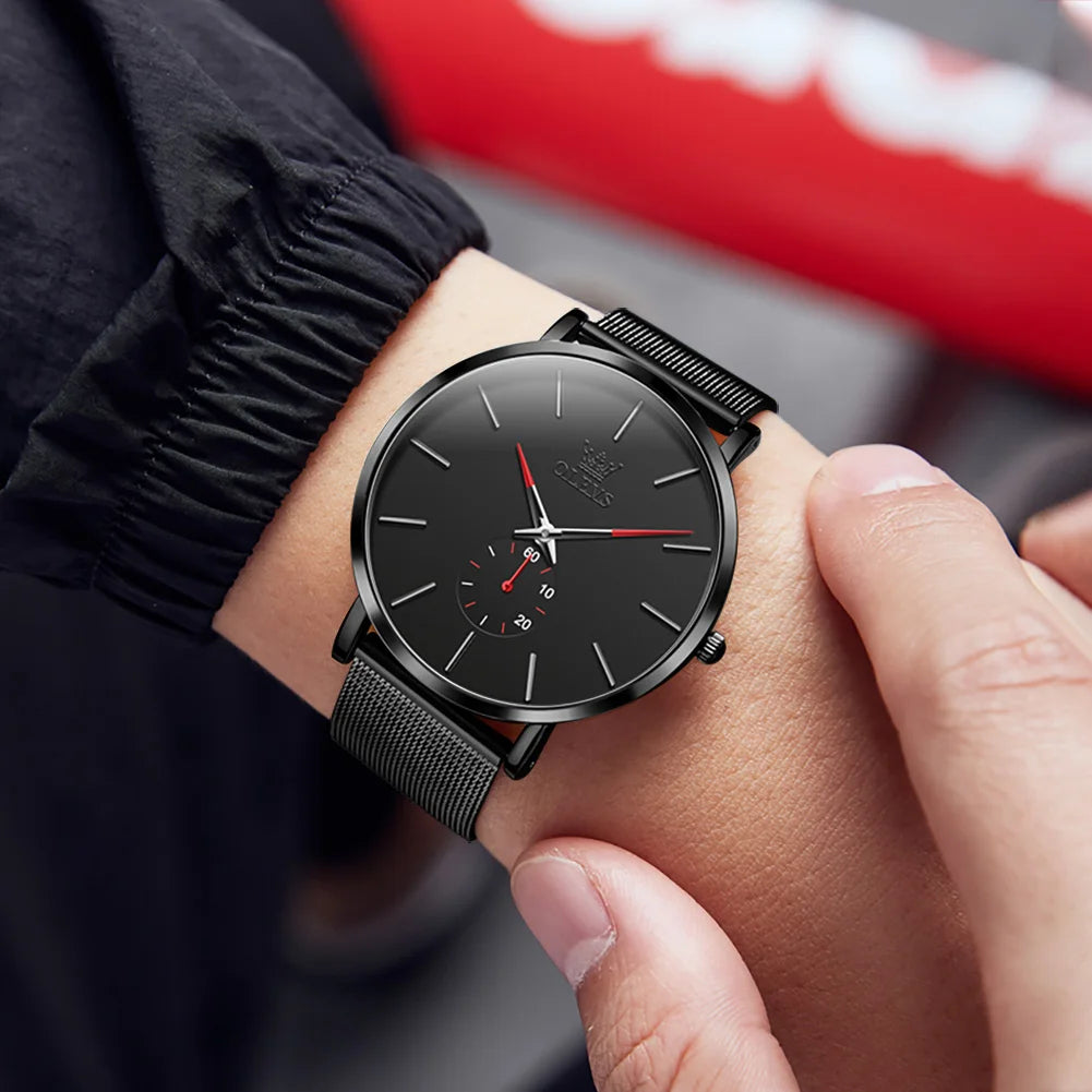 Relógio masculino ultrafino  Luminor Edge