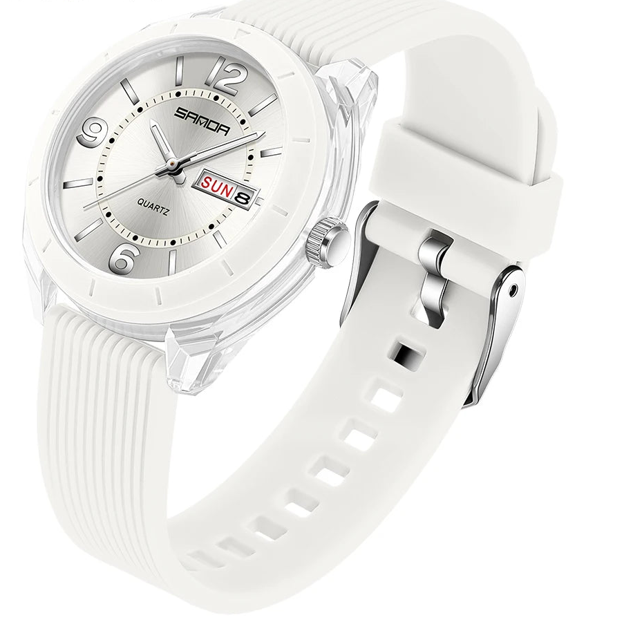 Relógio Feminino Pérola Moderna