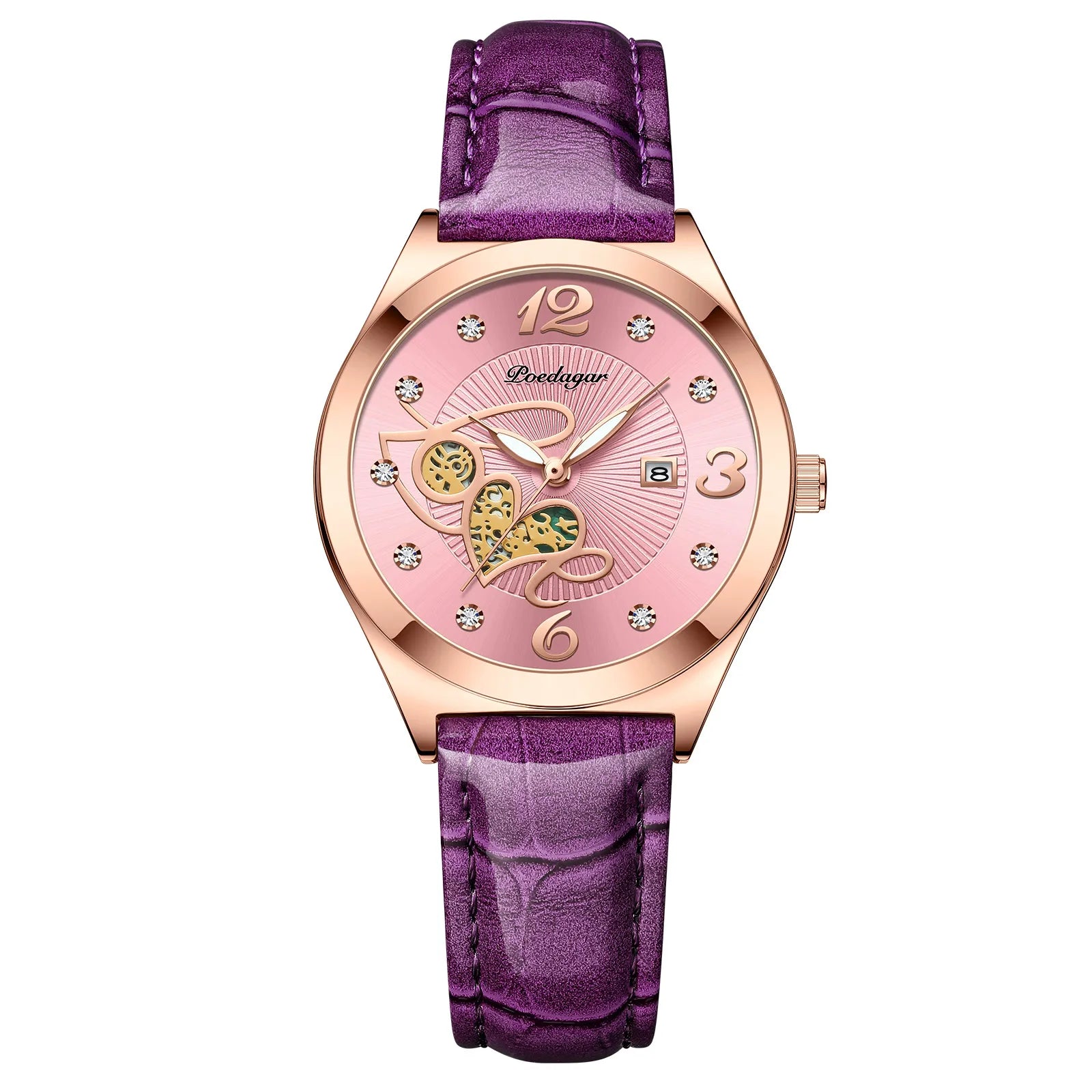 Relógio feminino Elegance Rosé