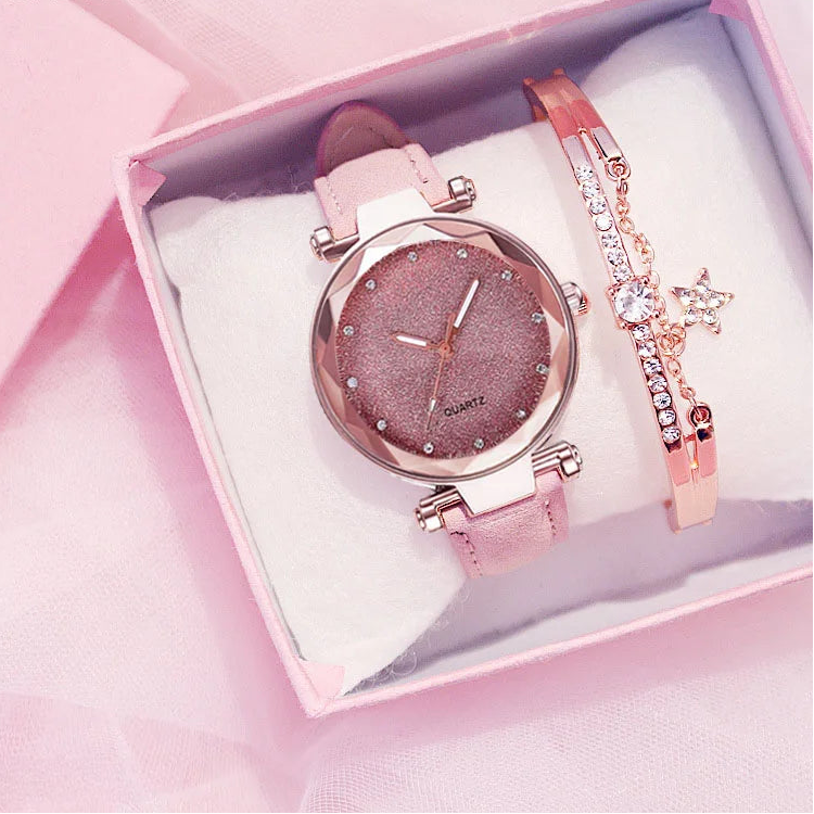 Kit Relógio Aura Elegante