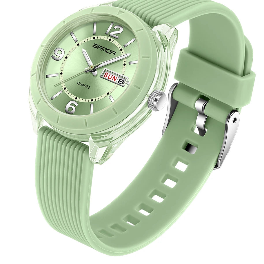 Relógio Feminino Pérola Moderna